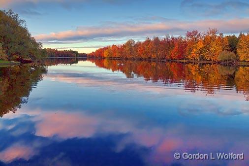 Autumn Sunrise On The River_09075.jpg - Canadian Mississippi River photographed near Carleton Place, Ontario, Canada. 